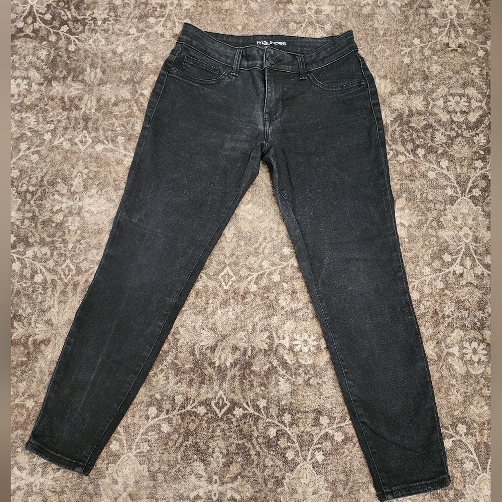 Maurices Black Skinny Jeans for Women